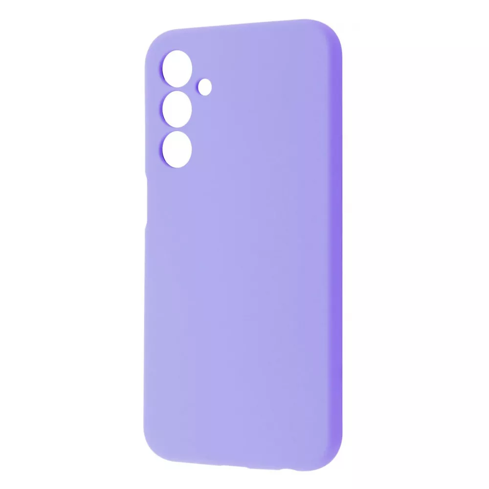 Чохол WAVE Full Silicone Cover Samsung Galaxy A25 (світло-фіолетовий)
