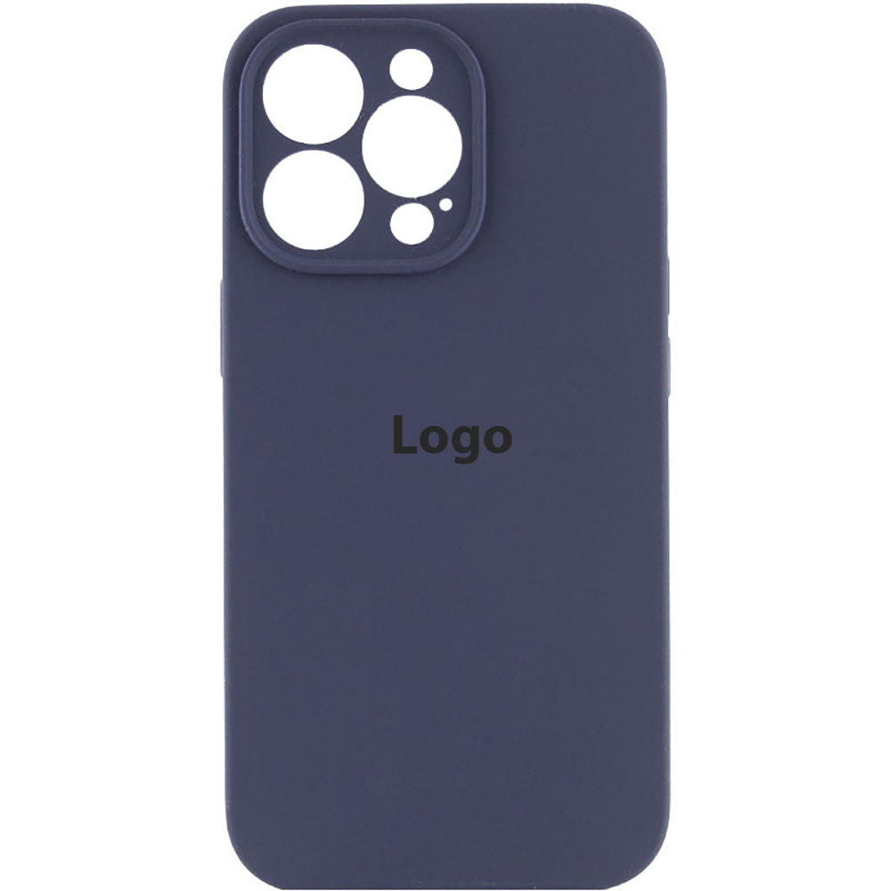 Чохол Silicone Case Full Camera Protective (AA) iPhone 14 Pro Max (Blueberry)