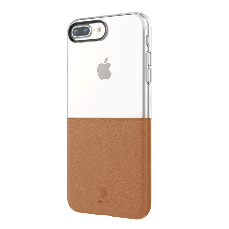 Чохол Baseus Half to Half Case For iphone 7 Plus - Brown