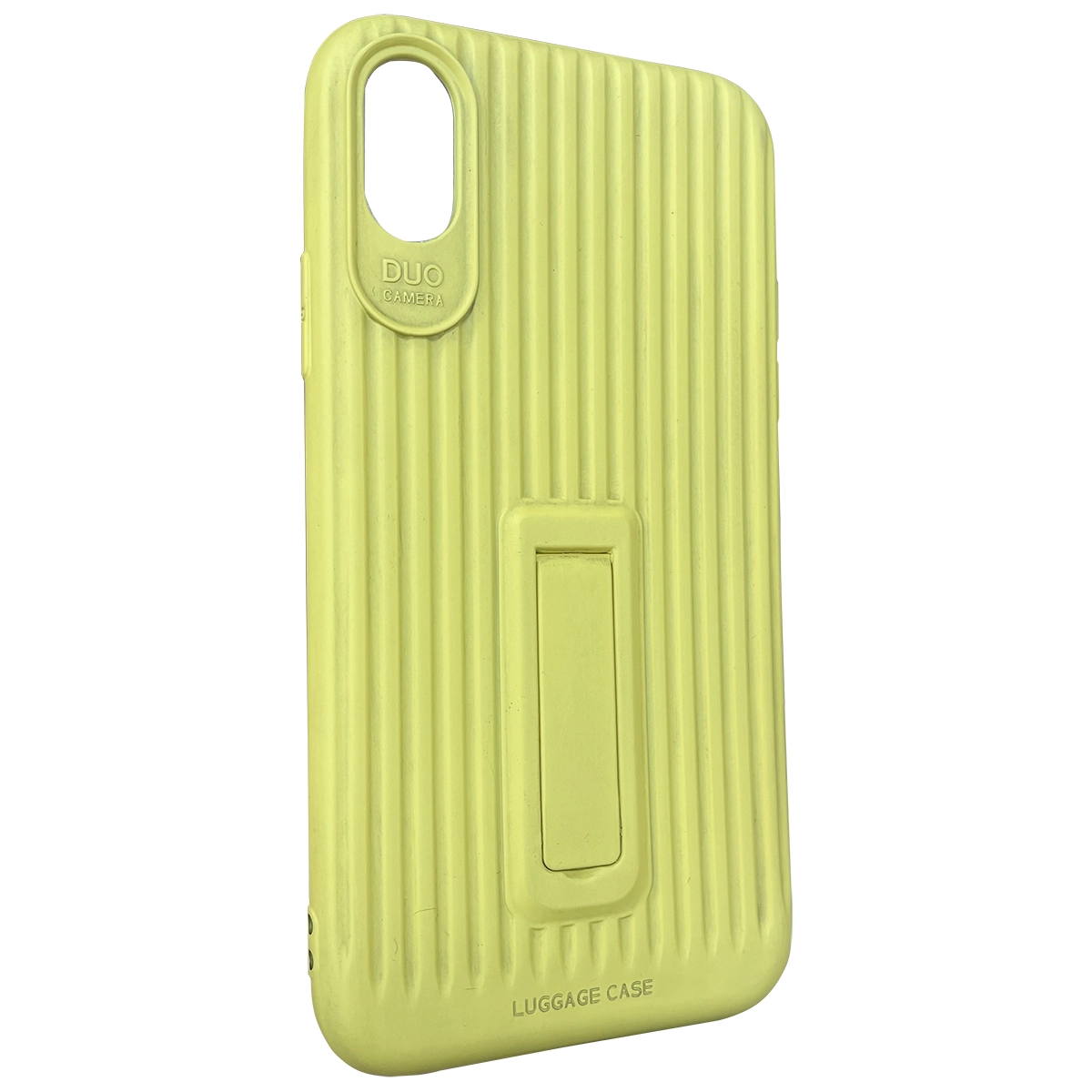 Чохол Coloure Luggage Silicone Case for iPhone X/Xs Yellow