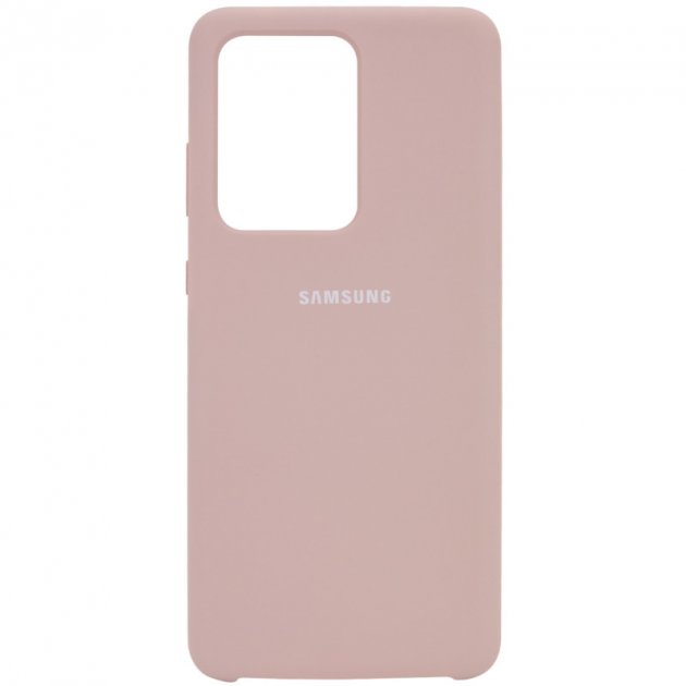 Чохол Silicone Case для Samsung S20 Ultra - Pink Sand