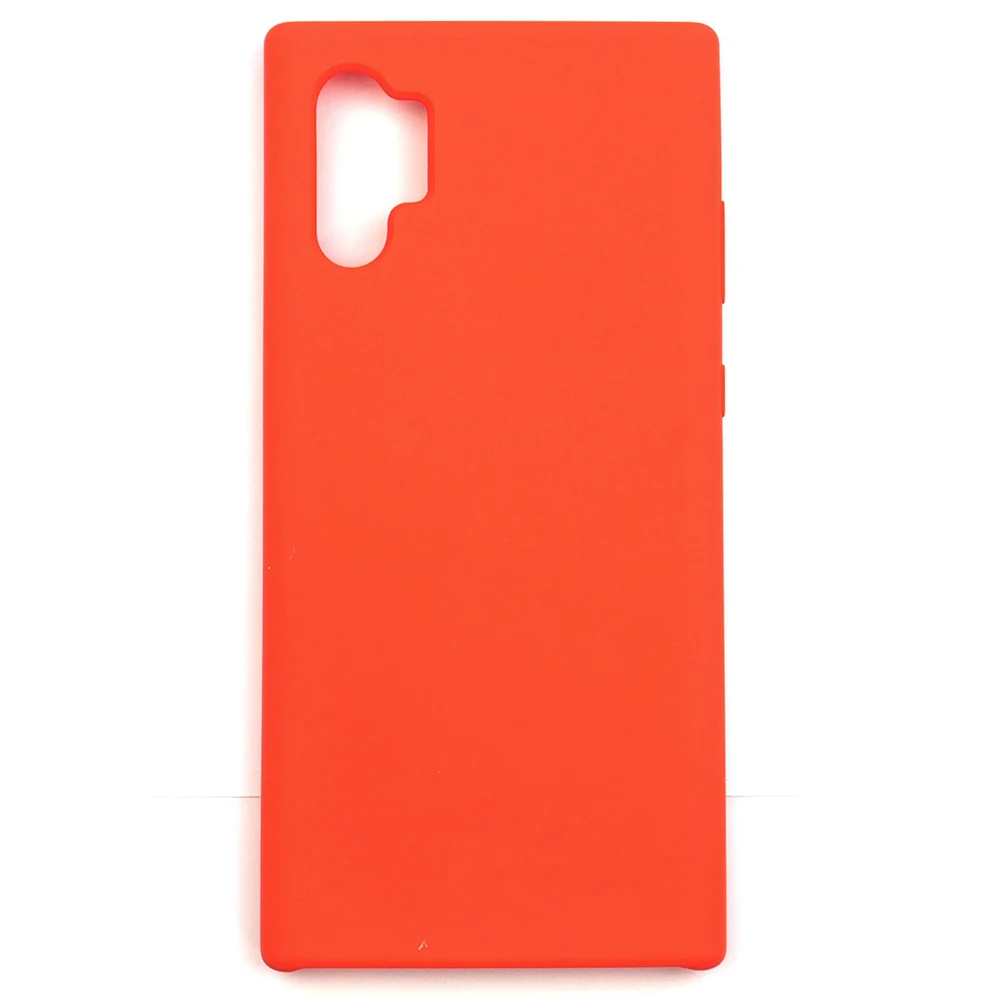 Чохол Silicone Case для Samsung Note 10 Plus - Orange