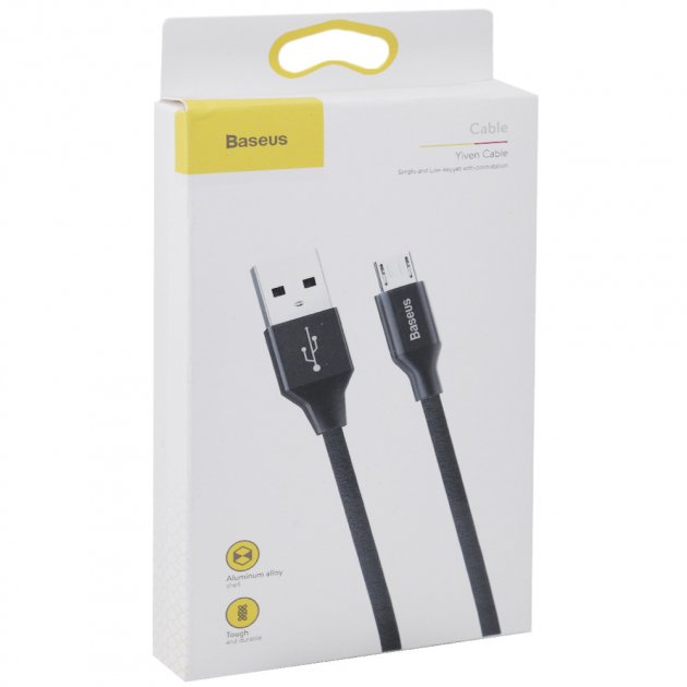 Кабель Baseus Yiven Cable For Micro 1M Black (CAMYW-A01)