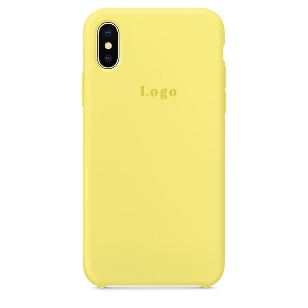 Чохол MaiKai Silicone для iPhone X/Xs - Lemonade