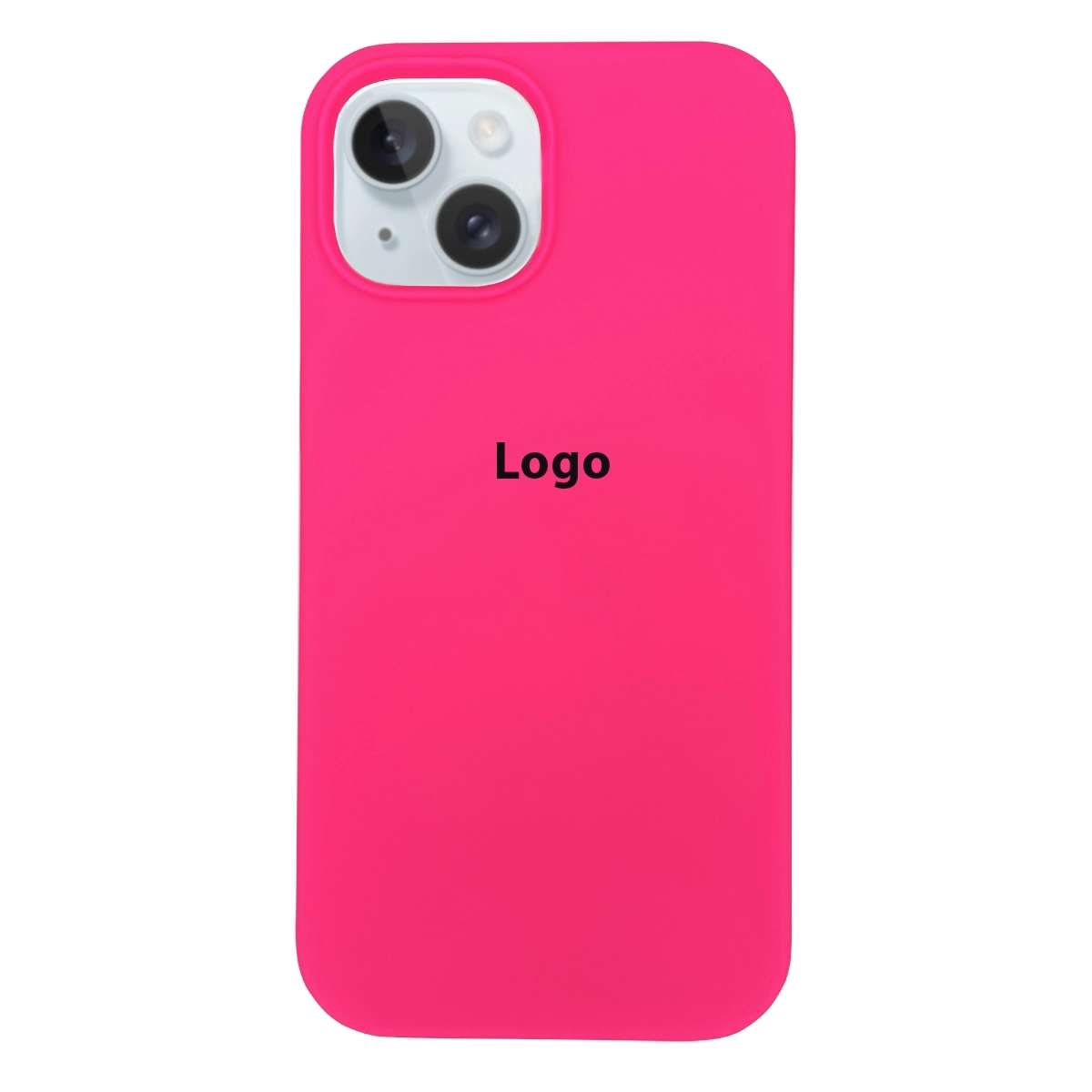 Чохол Silicone Case Full Protective (AA) iPhone 15 (Barbie Pink)