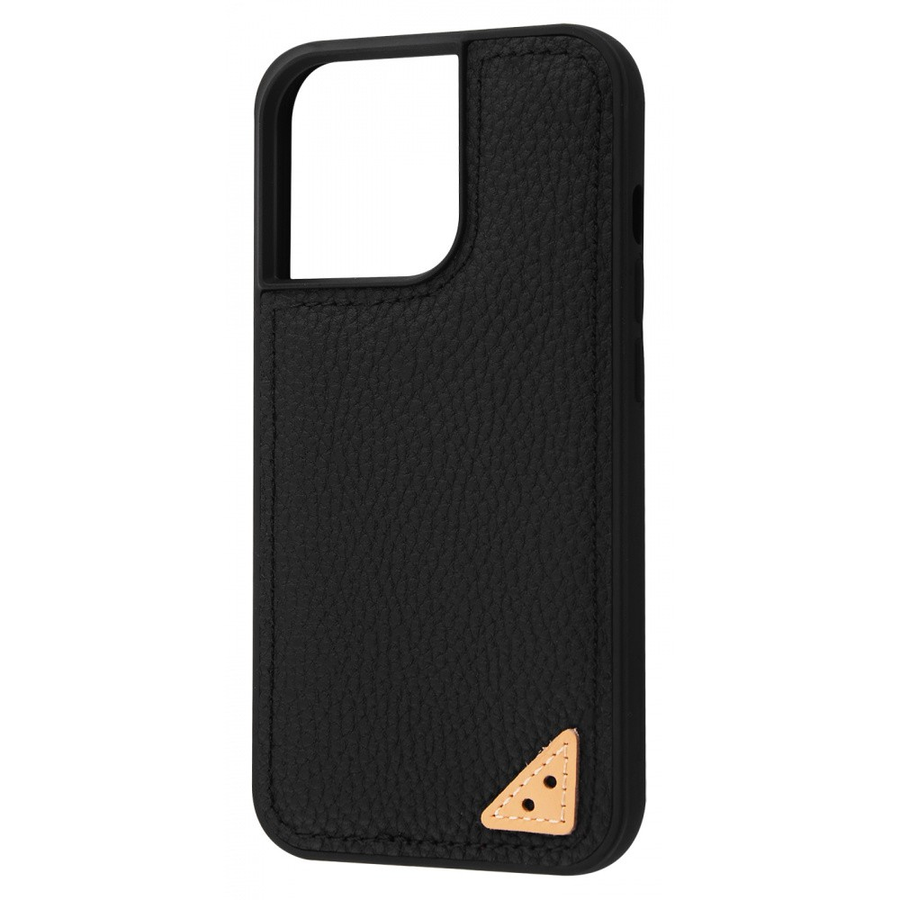 Чохол Melko Premium Leather Case IPhone 13 Pro Max (Black)