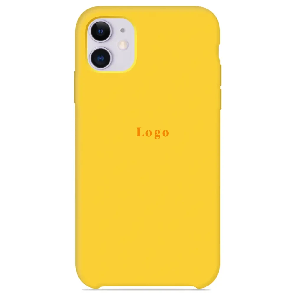 Чохол MaiKai Silicone для iPhone 11 Pro - Canary Yellow