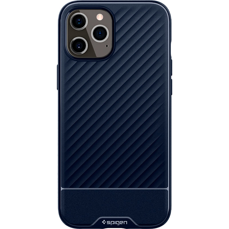 Чохол Spigen для Apple iPhone 12 Pro Max Core Armor, Navy Blue