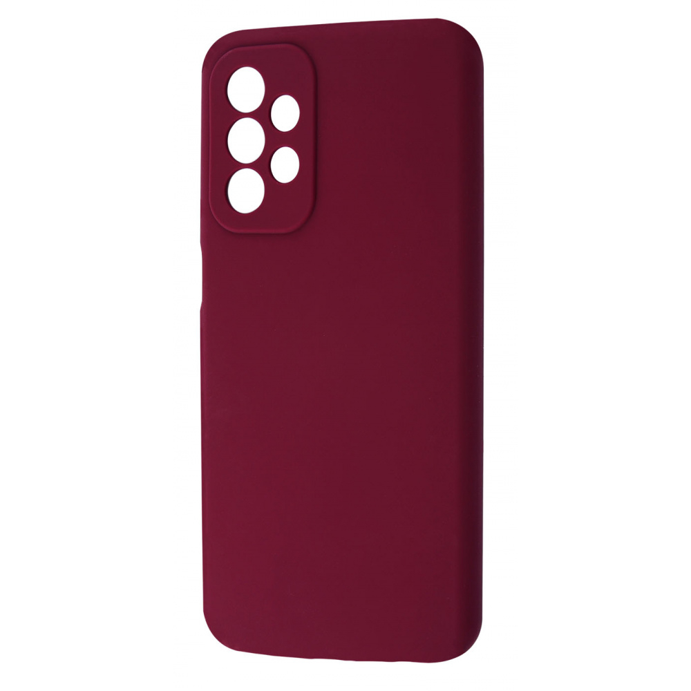 Чохол Full Silicone for Samsung A235 (A23) - Marsala