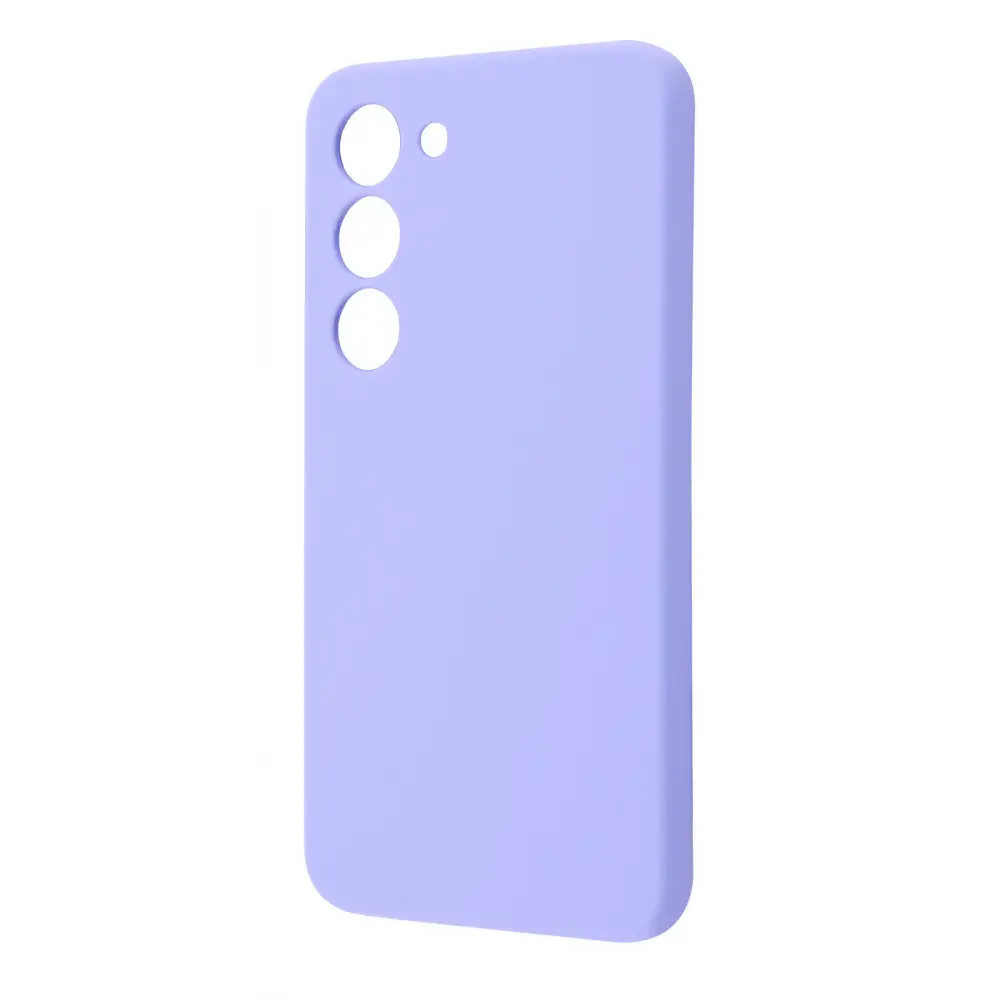 Чохол WAVE Full Silicone Cover Samsung Galaxy S23 (світло-фіолетовий)