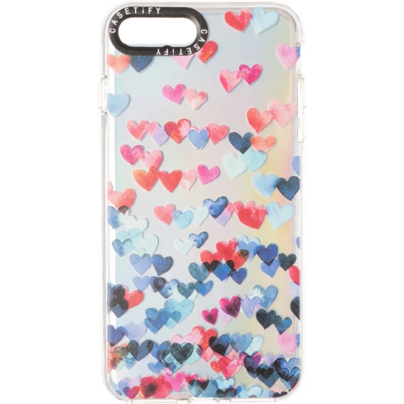 Чохол Holographic Print Case iPhone 7 Plus/8 Plus Heart