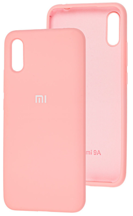 Чохол Silicone Case для Xiaomi Redmi 9A - Pink