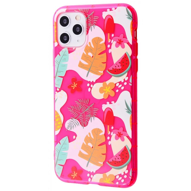 Чохол Summer Time Case (TPU) iPhone 11 - Pink/Watermelon