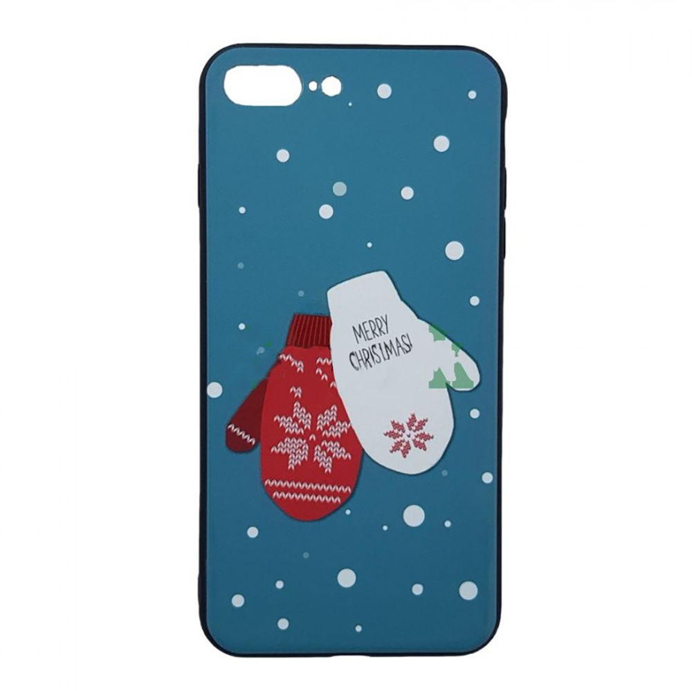 Чохол Silicon Christmas Case for iPhone 7 Plus/8 Plus Glove