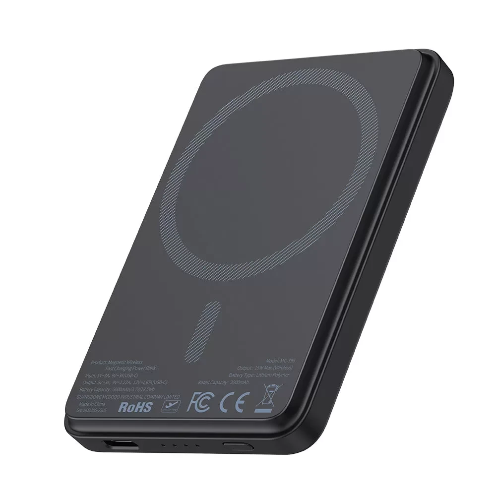 Повербанк Mcdodo PowerBank MC-395 MagSafe 5000mAh Black