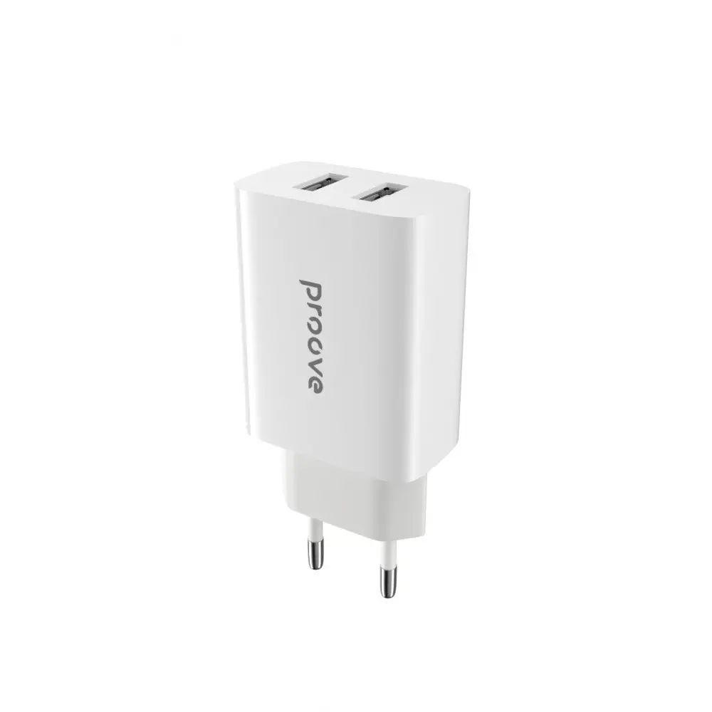 МЗП Proove Rapid 10.5W (2USB) (білий)