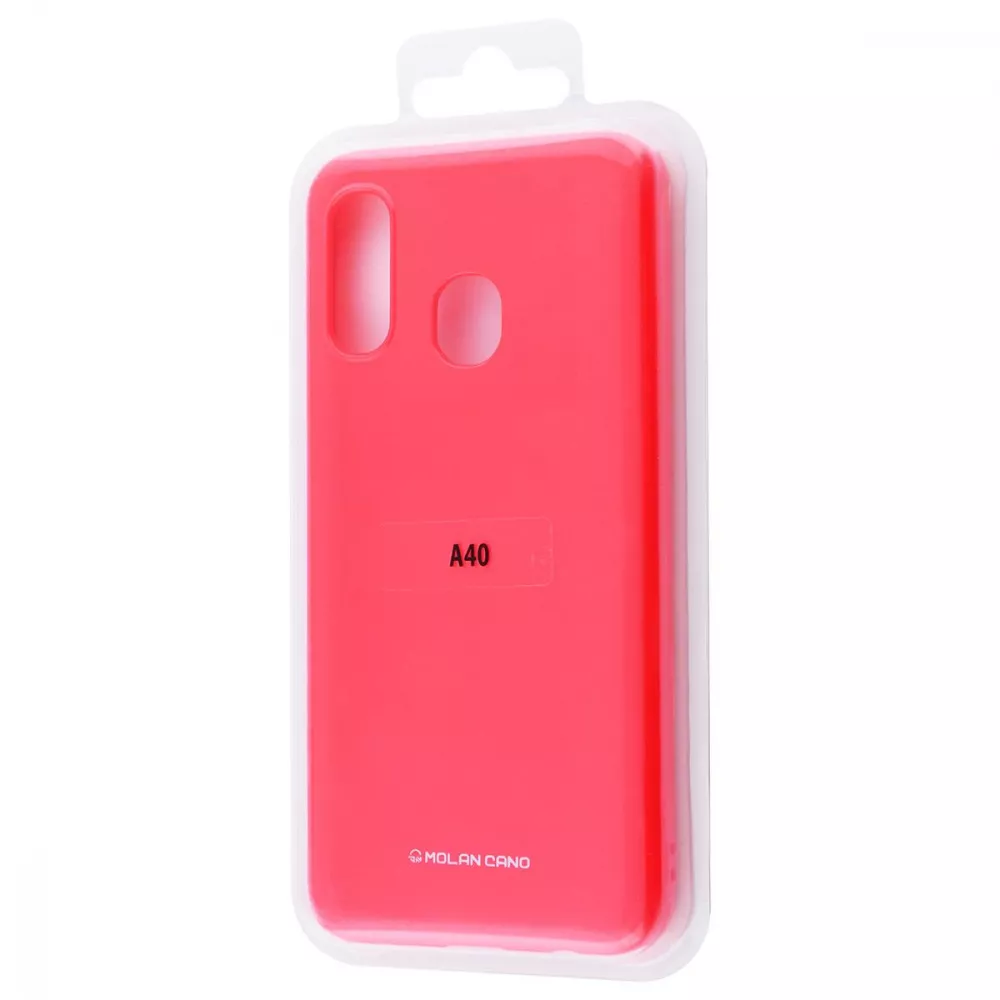 Чохол Molan Cano Glossy Jelly Case для Samsung Galaxy A40 (pink)