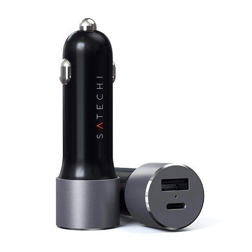 АЗП Satechi 72W Type-C PD Car Charger Space Gray (ST-TCPDCCM)