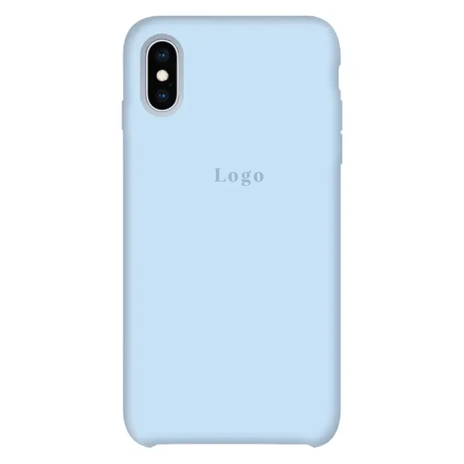 Чохол MaiKai Silicone для iPhone X/Xs - Sky Blue