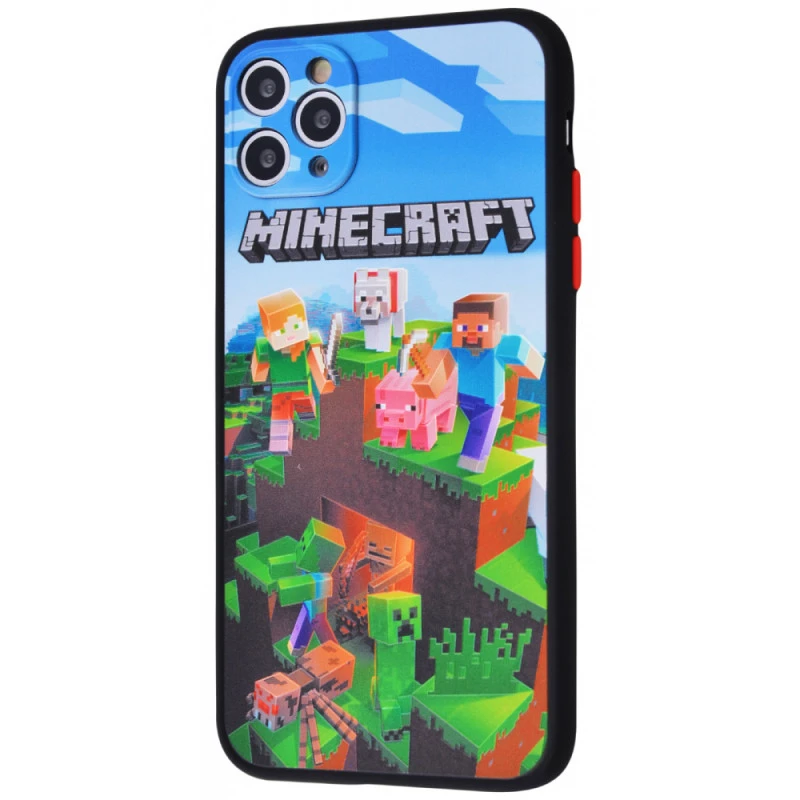 Чохол Game Heroes Case (PC+TPU) iPhone 11 Pro Max (майнкрафт)