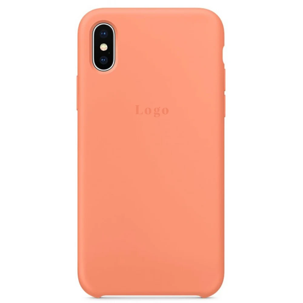 Чохол MaiKai Elite Silicone для iPhone X/Xs - Peach