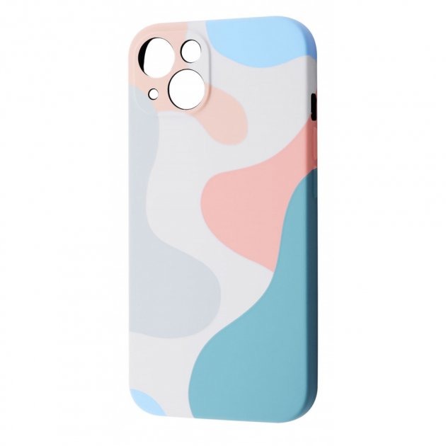 Чохол WAVE NEON X LUXO Minimalistic Case iPhone 13 (рожевий/блакитний)