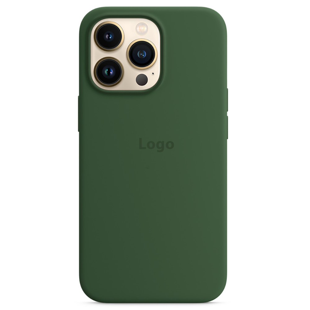 Чохол Silicone Case HC for iPhone 14 Pro Clover