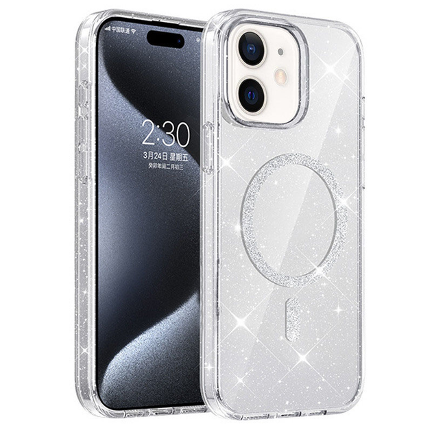 Чохол TPU Eclipse Sparkle (MagFit) для Apple iPhone 11 (6.1