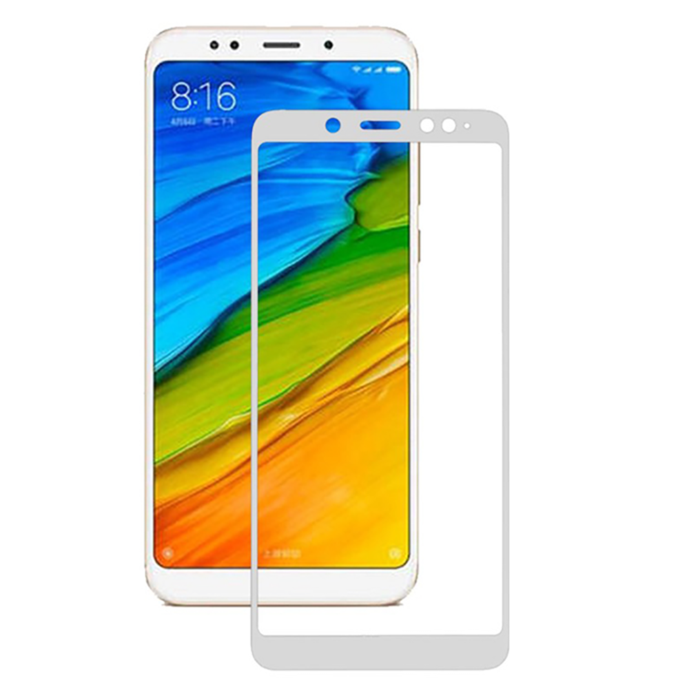 Захисне Скло MaiKai 6D для Xiaomi Redmi 5 - White