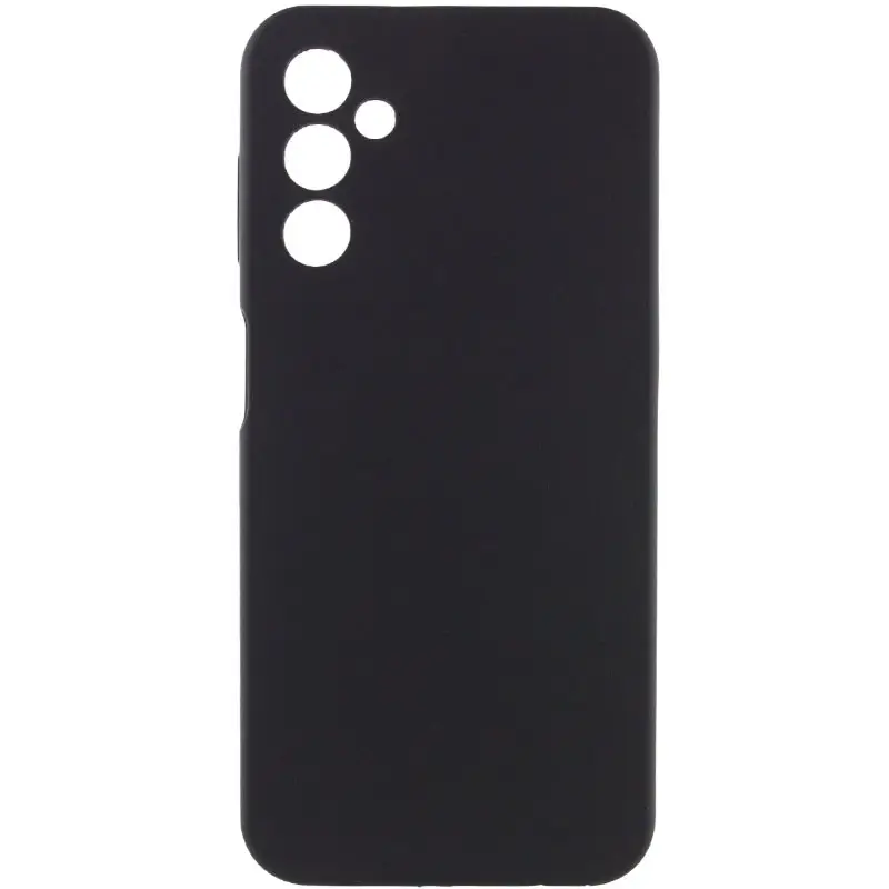 Чохол Silicone Cover Lakshmi Full Camera (AAA) для Samsung Galaxy A15 4G/5G / M15 5G (Чорний/Black)