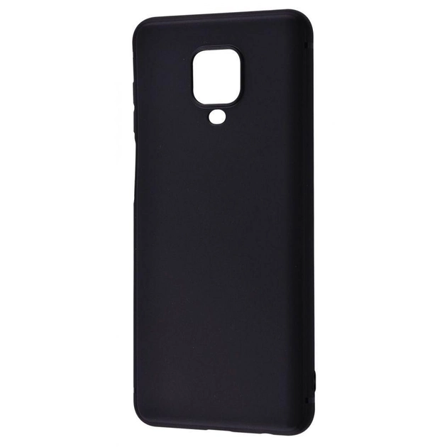 Силікон 0.5mm Black Matte Xiaomi Redmi Note 9S/ Note 9 Black