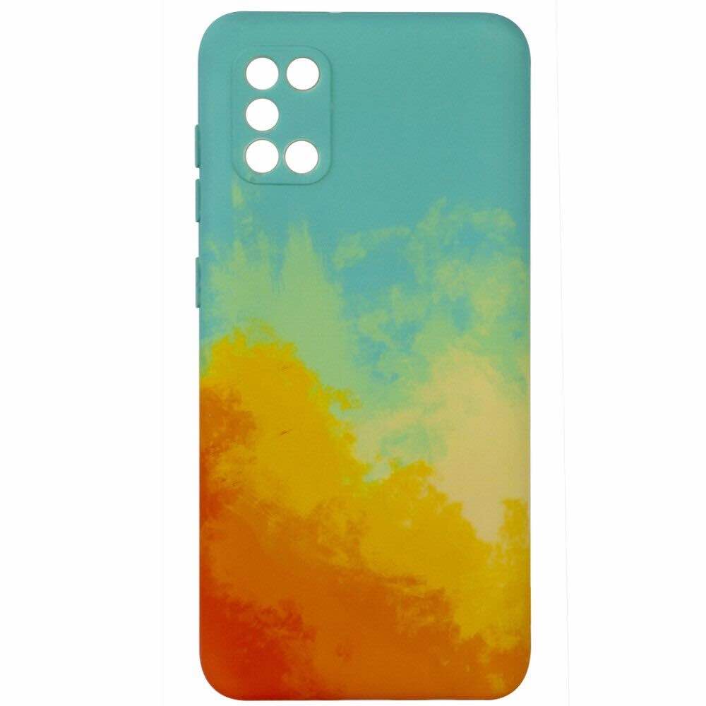 Чохол MiaMi Mix Color for Samsung A315 (A31-2021) 4G - Orange - Blue