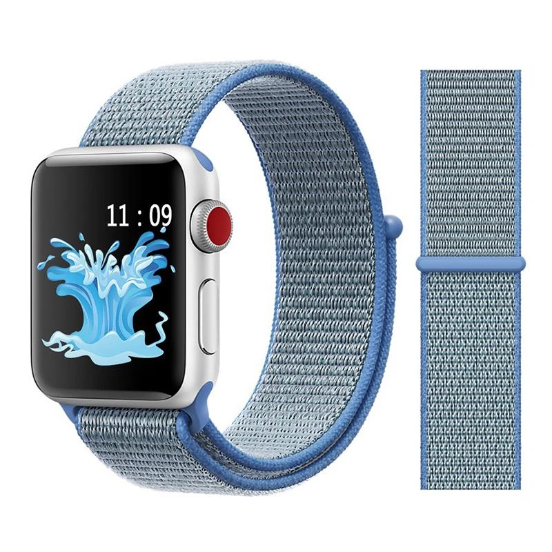 Ремінець нейлоновий Sport Loop Watch 42/44 мм (Tahoe Blue)