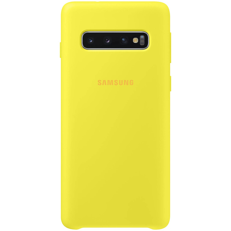 Чохол Silicone Case для Samsung G973 (S10) - Yellow