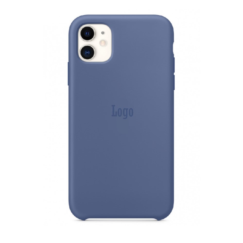 Чохол MaiKai Silicone для iPhone 11 - Linen Blue