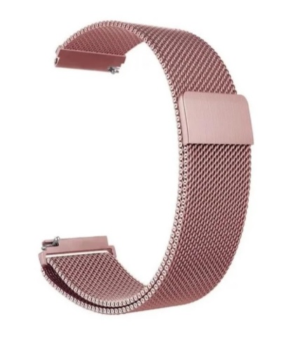 Ремінець Milanese Loop для Xiaomi Amazfit/Samsung 22mm - Rose Gold