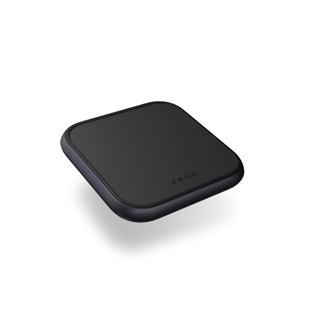 Бездротовий Zens Single Aluminium Wireless Charger Black with 18W USB-C PD Wall Charger (ZESC14B/00)