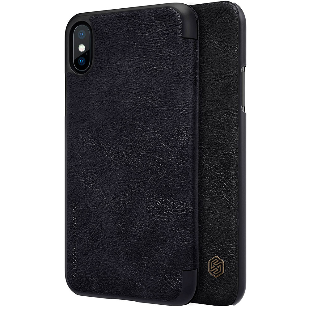 Чохол NILLKIN Qin series для iPhone X Black