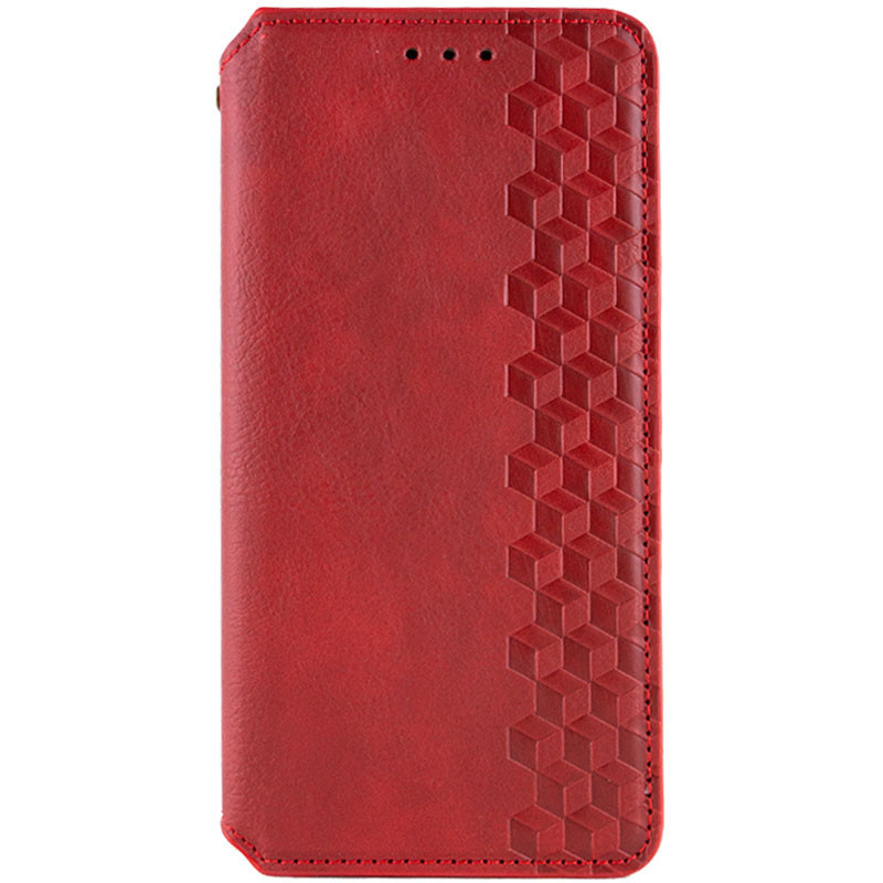 Чохол книжка GETMAN Cubic (PU) для Xiaomi Redmi 14C/Poco C75 (Червоний)