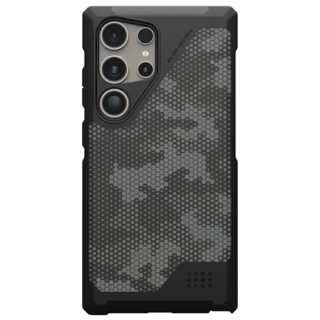 Чохол UAG для Samsung Galaxy S24 Ultra, Metropolis LT Pro, Micro Hex Camo Graphite