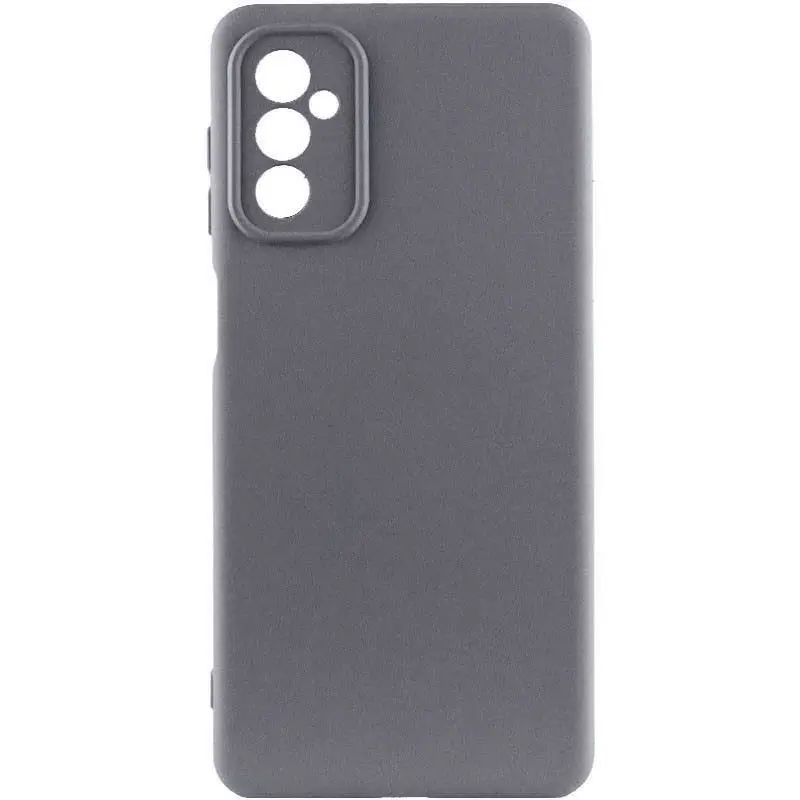Чохол Silicone Cover Lakshmi Full Camera (AAA) для Samsung A24 4G (Сірий/Dark Gray)