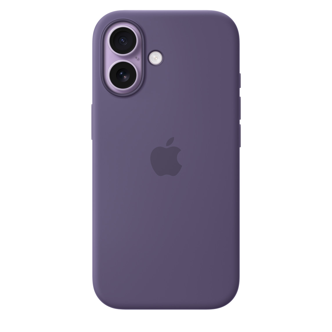Чохол Silicone Case with Button, Animation & MagSafe iPhone 17, Purple Fog (OEM)