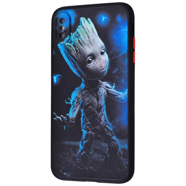 Чохол Game Heroes Case (PC+TPU) iPhone Xs Max (грут)