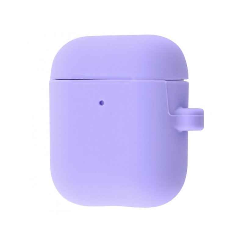 Чохол силіконовий New for AirPods 1/2 - Light Purple