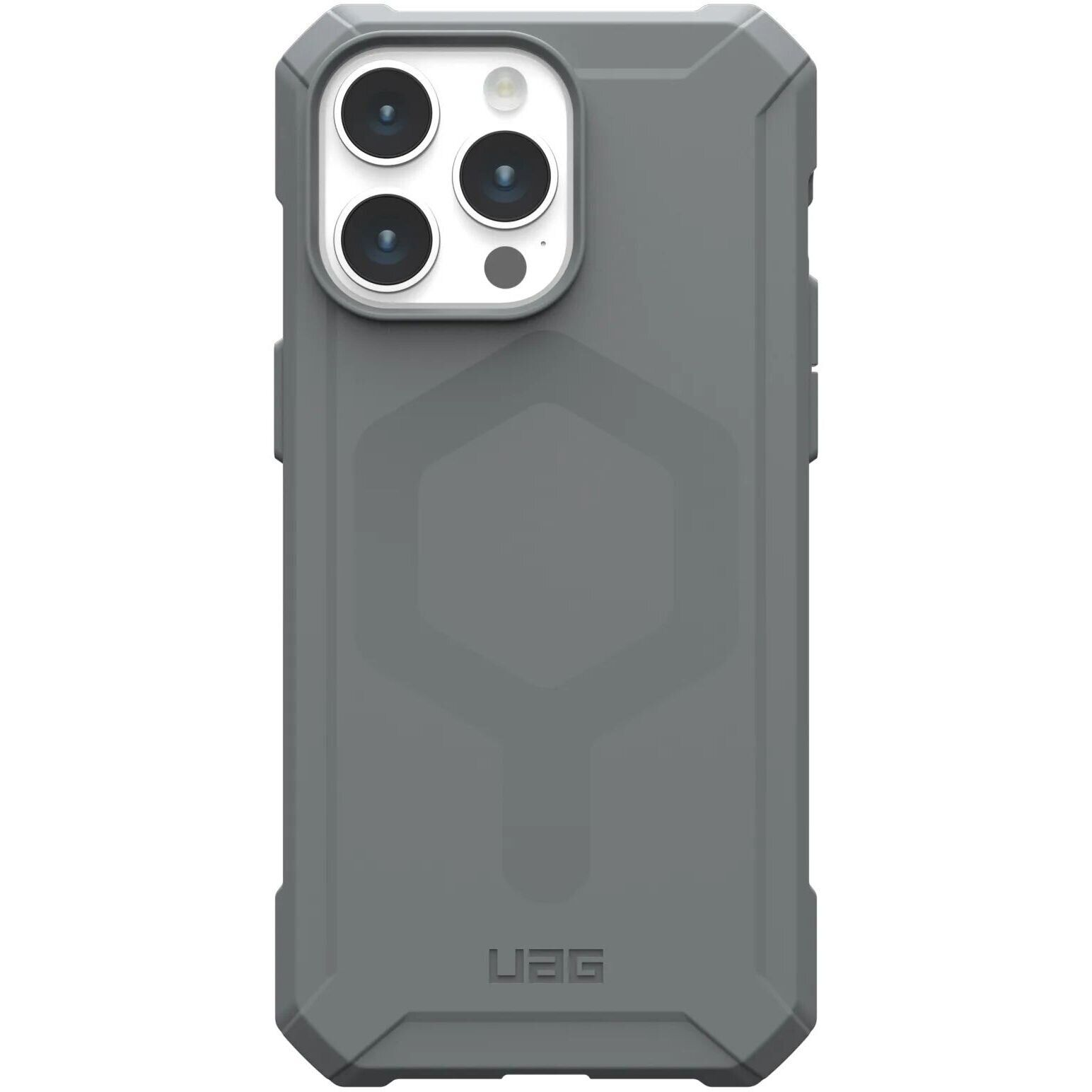 Чохол UAG для iPhone 15 Pro Max, Essential Armor Magsafe, Silver