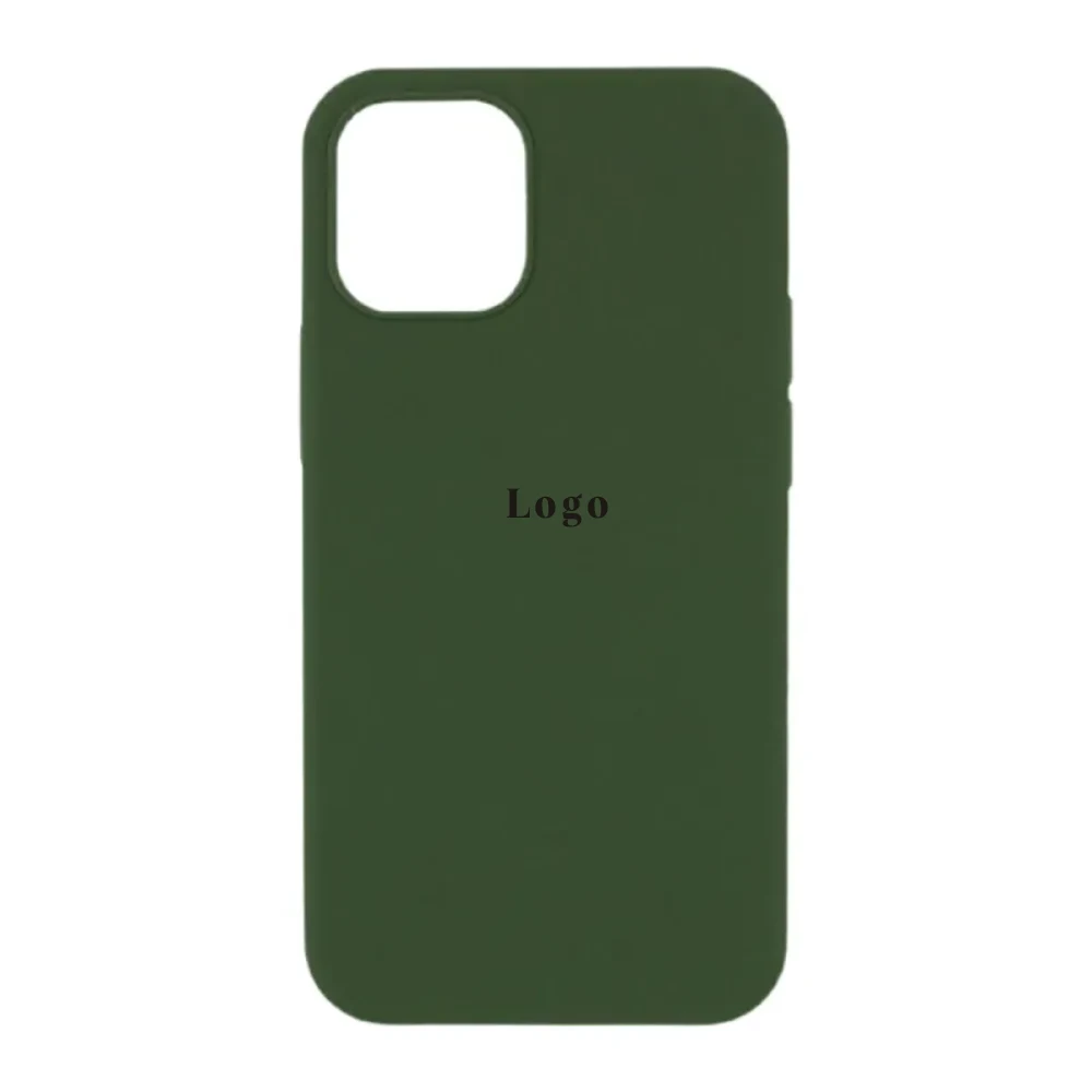 Чохол MaiKai Silicone для iPhone 12 Pro Max - Army Green