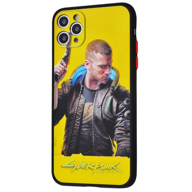 Чохол Game Heroes Case (PC+TPU) iPhone 11 Pro Max (кіберпанк)