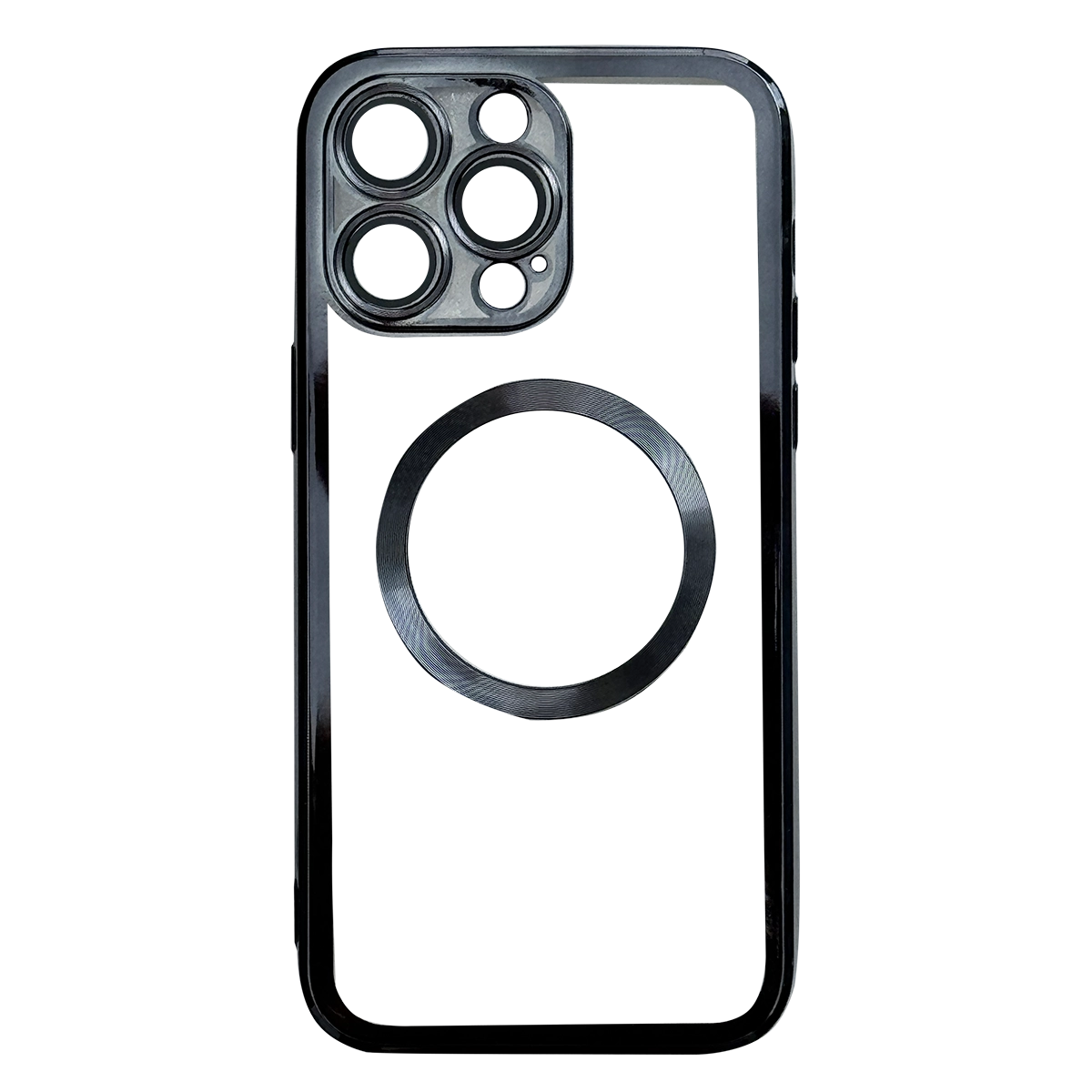 Чохол Husa Luxury MagSafe iPhone 14 Pro Max (Чорний)