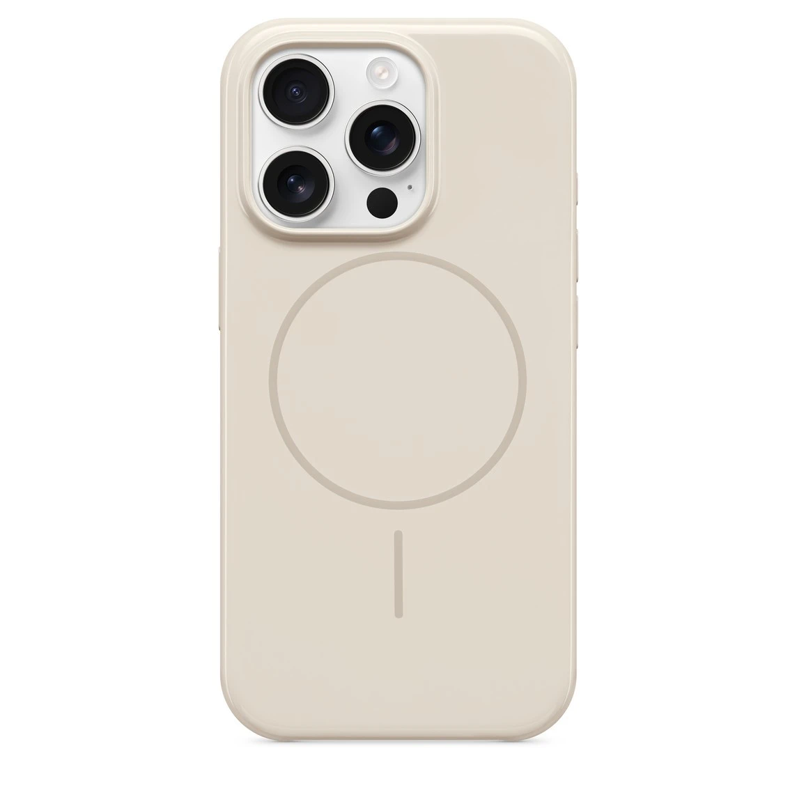 Чохол Blueo Brown Anti-Drop Case for iPhone 16 Pro with MagSafe Creamy White