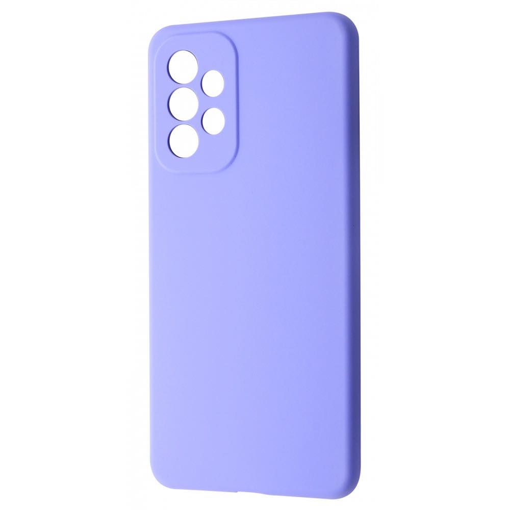 Чохол WAVE Full Silicone Cover Samsung Galaxy A73 (світло-фіолетовий)